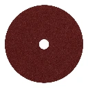 100163 DISCO DE LIJA DE 7' CON RESPALDO DE FIBRA, GRANO 120, TRUPER