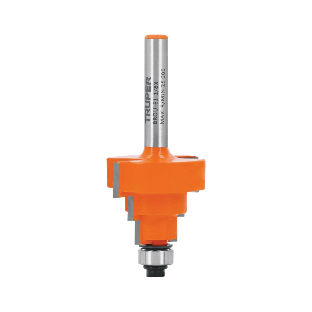 [BROU-E1-1/8X] 10673 BROCA PARA ROUTER, ESCALONADA, 1-1/8', CON BALERO, TRUPER