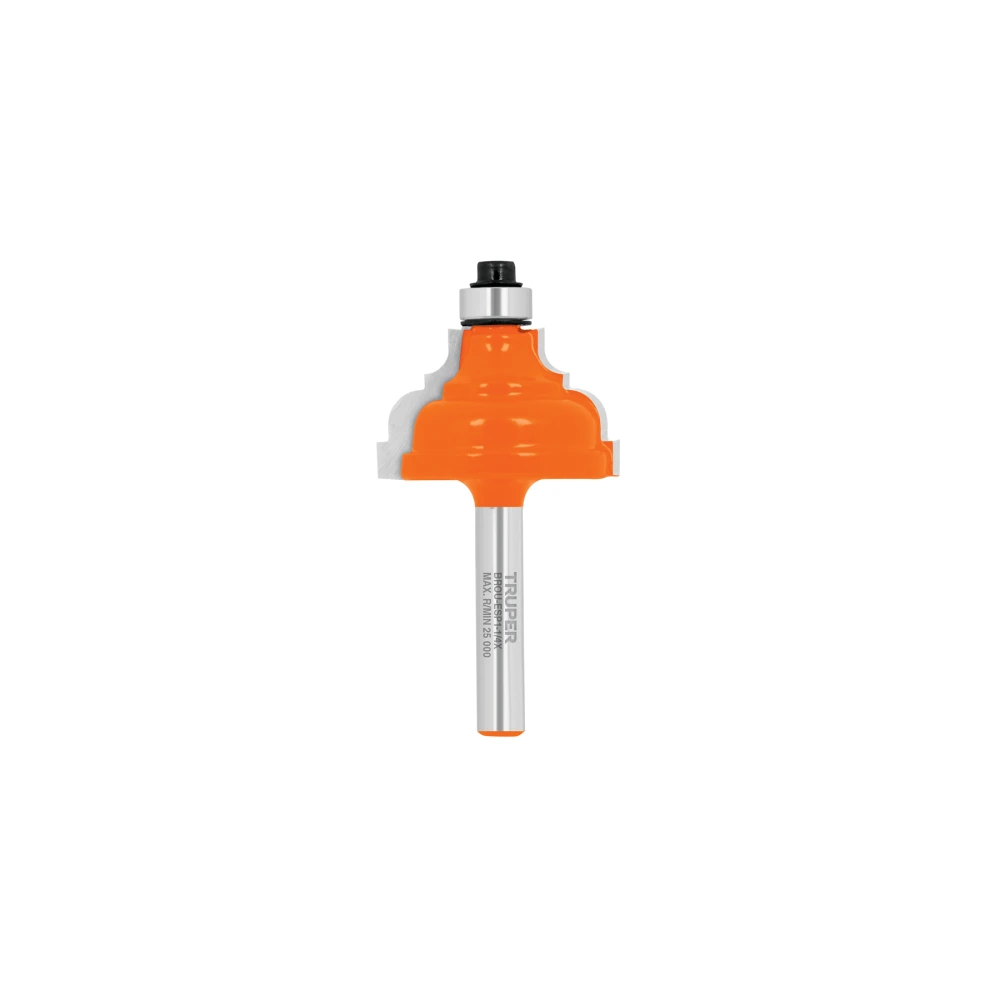 [BROU-ESP1-1/4X] 10676 BROCA PARA ROUTER, ESPAÑOLA, 1-1/4', CON BALERO, TRUPER