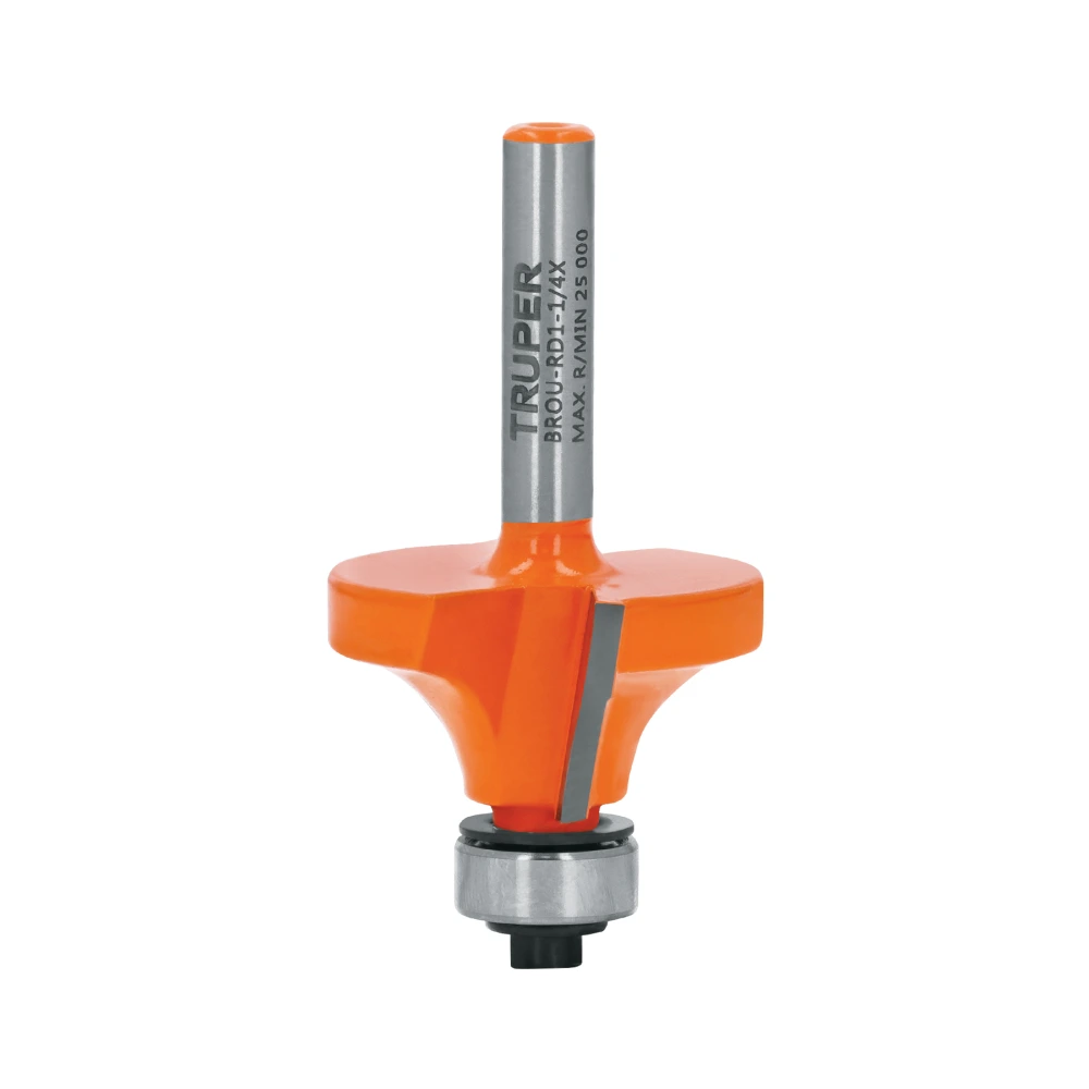 [BROU-RD1-1/4X] 11470 BROCA PARA ROUTER, REDONDEADO, 1-1/4' CON BALERO, TRUPER