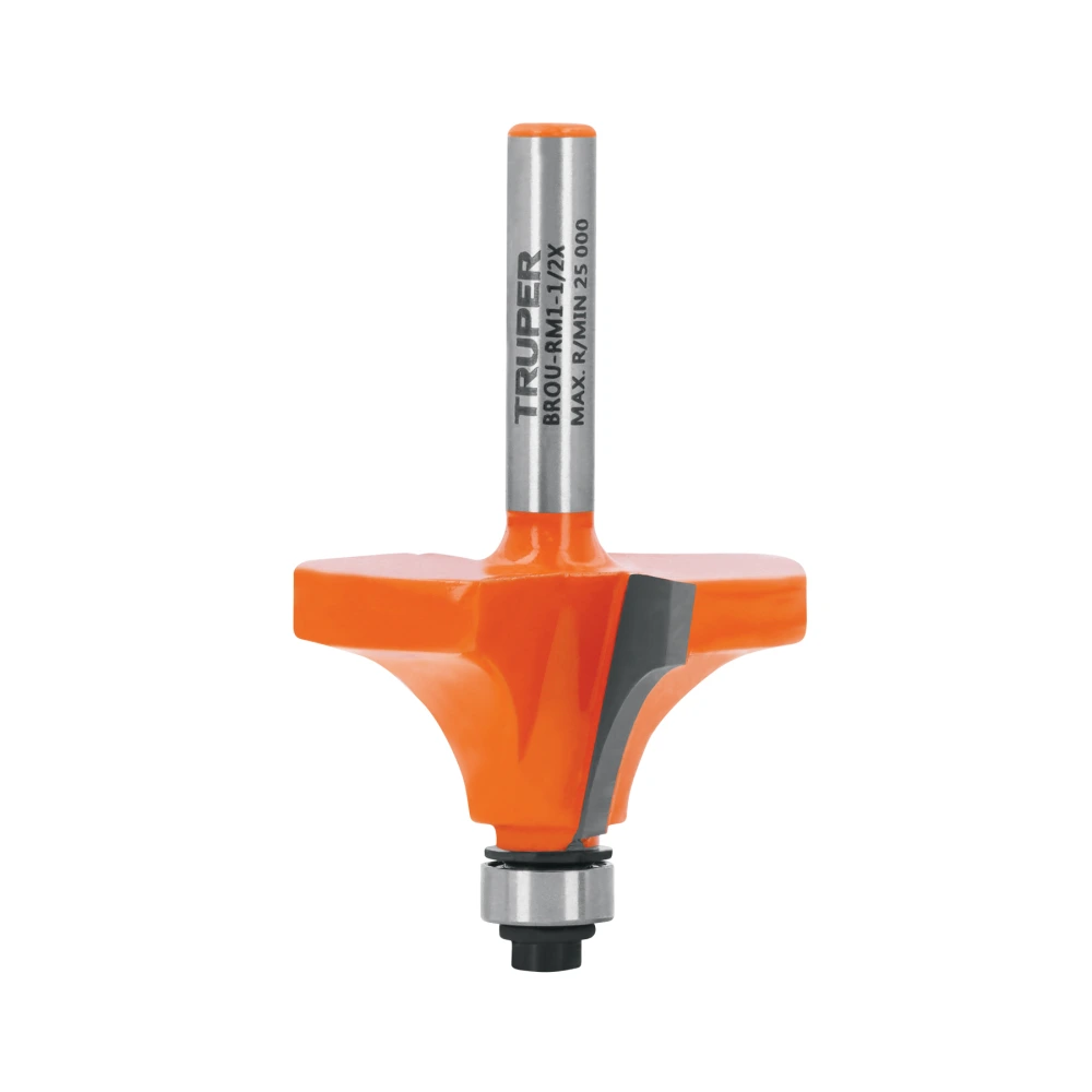 [BROU-RM1-1/2X] 11474 BROCA PARA ROUTER, REDONDEADO CON MOLDURA, 1-1/2' CON BALERO