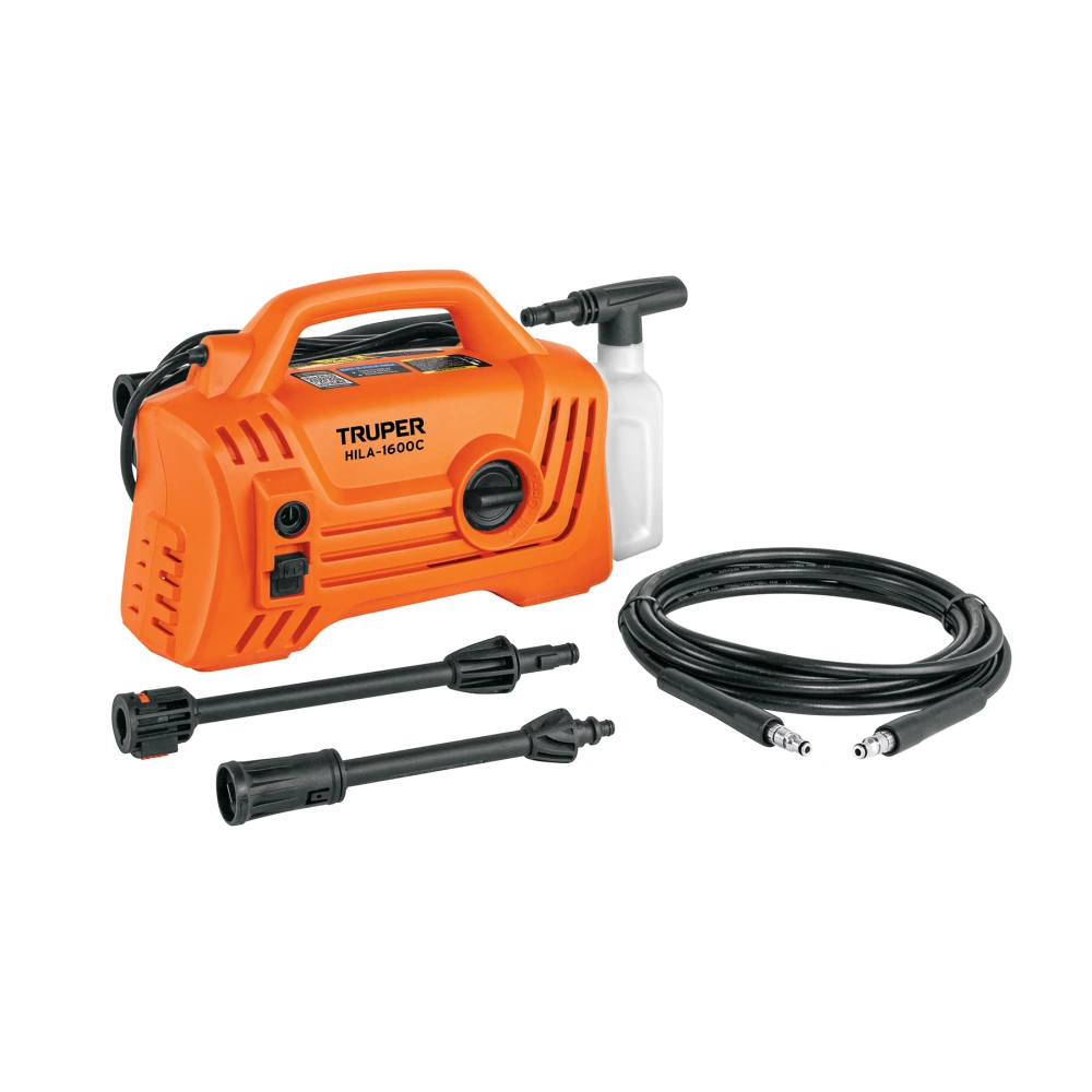 [HILA-1600C] 102795 HIDROLAVADORA ELÉCTRICA COMPACTA 1600 PSI, TRUPER