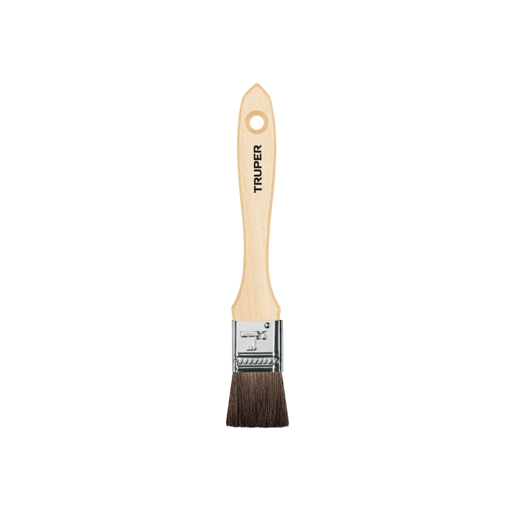 [BRT-1C] 12466 BROCHA PELO DE CAMELLO DE 1' CON MANGO DE MADERA, TRUPER