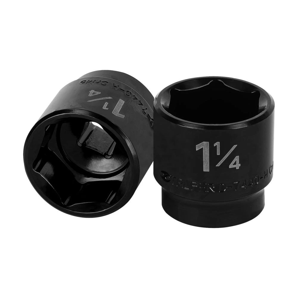 [D-7440-H] 13399 DADO DE IMPACTO DE 1-1/4', 6 PUNTAS, CUADRO 1/2', TRUPER