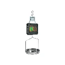 102898 BÁSCULA ELECTRÓNICA COLGANTE, RECARGABLE, C/CHAROLA, 40 KG