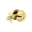 23610 CERROJO LLAVE-LLAVE, LATÓN BRILLANTE,LLAVE TRADICIONAL,BASIC