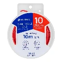 40144 CARRETE CON 10 M DE CABLE THHW-LS 10 AWG ROJO, VOLTECK