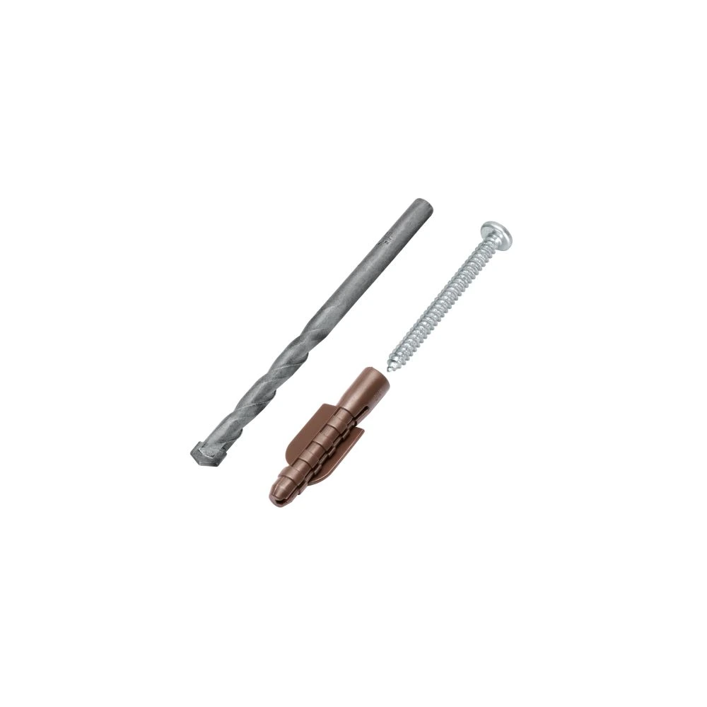 40160 KIT DE 20 TAQUETES 5/16'CON PIJAS #10 Y 1 BROCA 5/16', FIERO