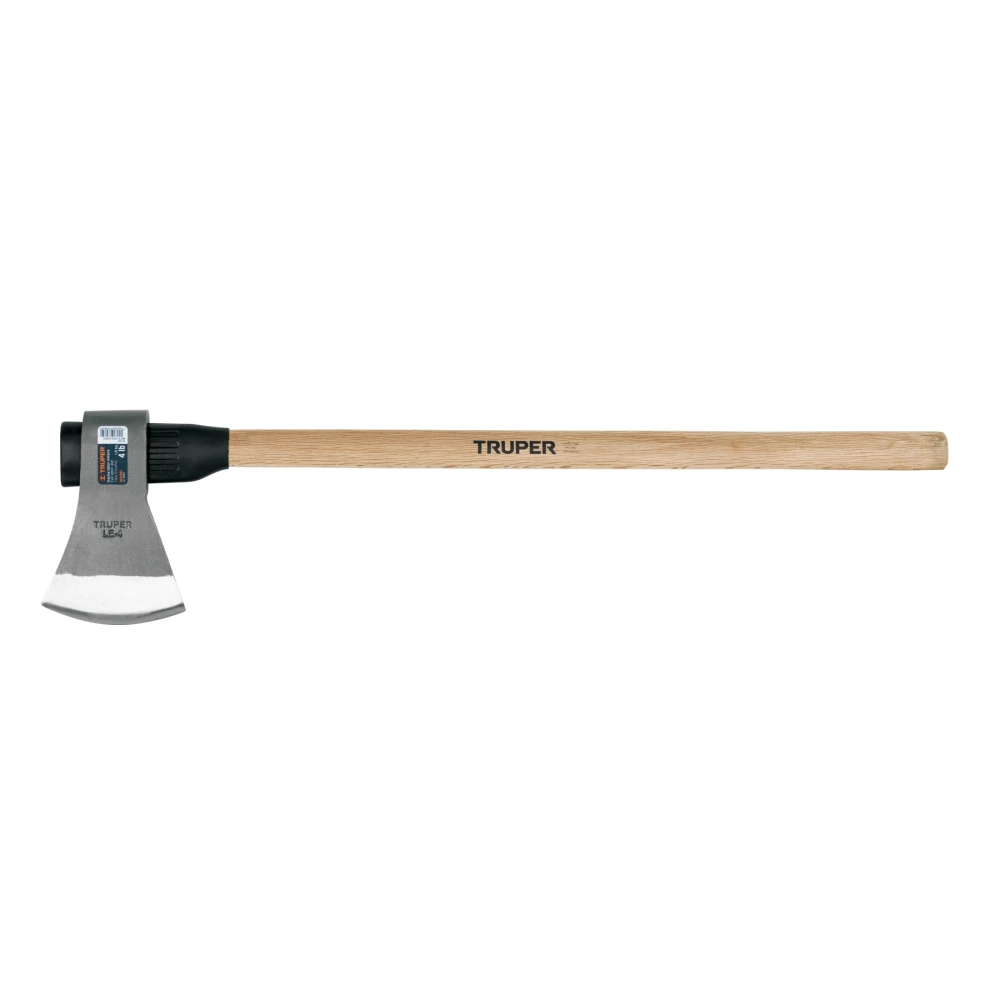 [LE-4MM] 102981 HACHA LABOR ENTERA 4 LB, MANGO DE MADERA 36', TRUPER
