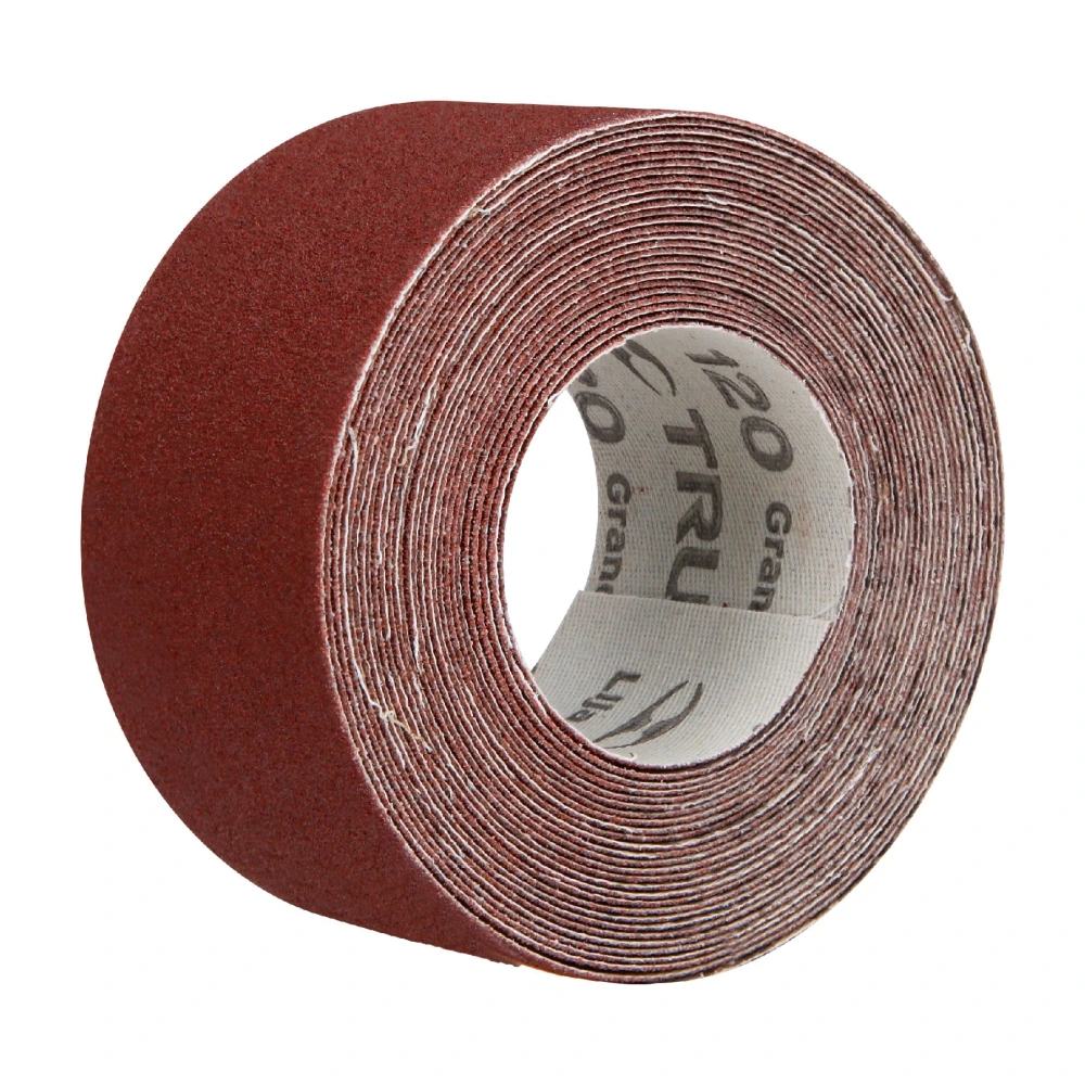 100661 ROLLO DE 5 M DE LIJA PARA PLOMERO GRANO 120 ANCHO 1-1/2'