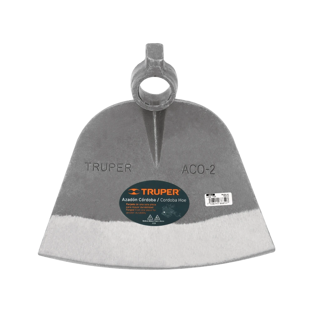[ACO-2] 11530 AZADÓN CÓRDOBA NO. 2 DE 2.2 LB, SIN MANGO, TRUPER