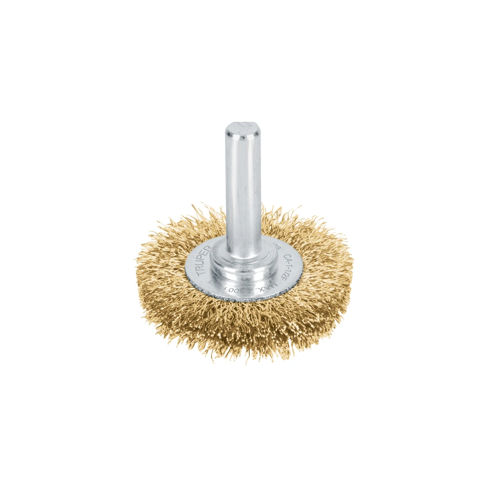 [CA-1-1/2F] 11573 CARDA CIRCULAR 1-1/2' ALAMBRE FINO PARA TALADRO, TRUPER