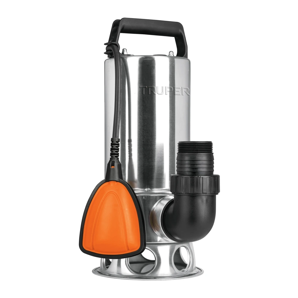[BOS-1-1/2SM] 12608 BOMBA SUMERGIBLE ACERO INOXIDABLE,AGUA SUCIA,1-1/2HP, TRUPER