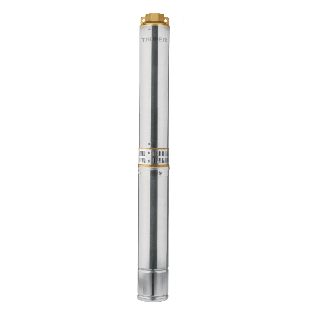 [BOS-1-1/2LM] 12626 BOMBA SUMERGIBLE TIPO BALA 4', 1-1/2HP, USO AGRÍCOLA, TRUPER