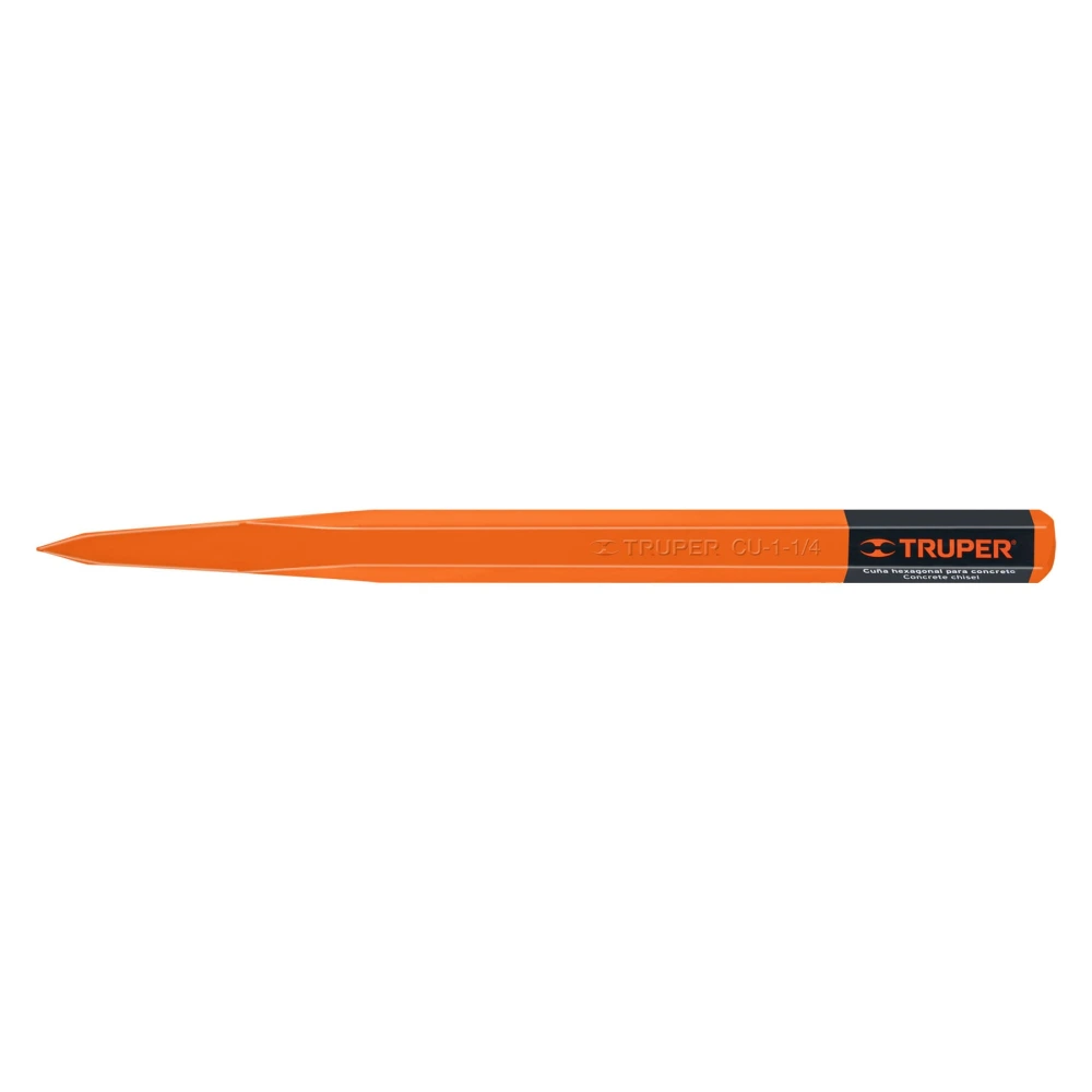 [CU-1-1/4] 13059 CUÑA PARA CONCRETO DE 1-1/4', TRUPER