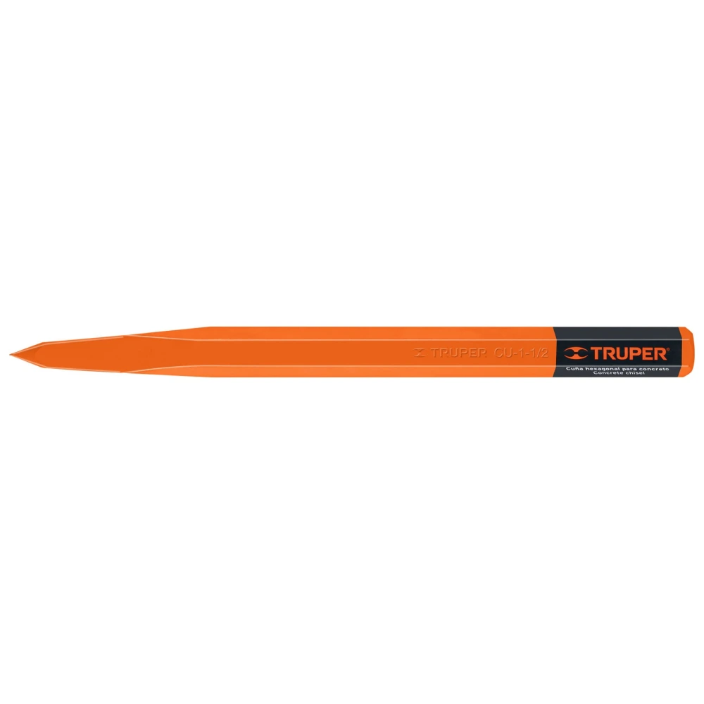 [CU-1-1/2] 13062 CUÑA PARA CONCRETO DE 1-1/2', TRUPER