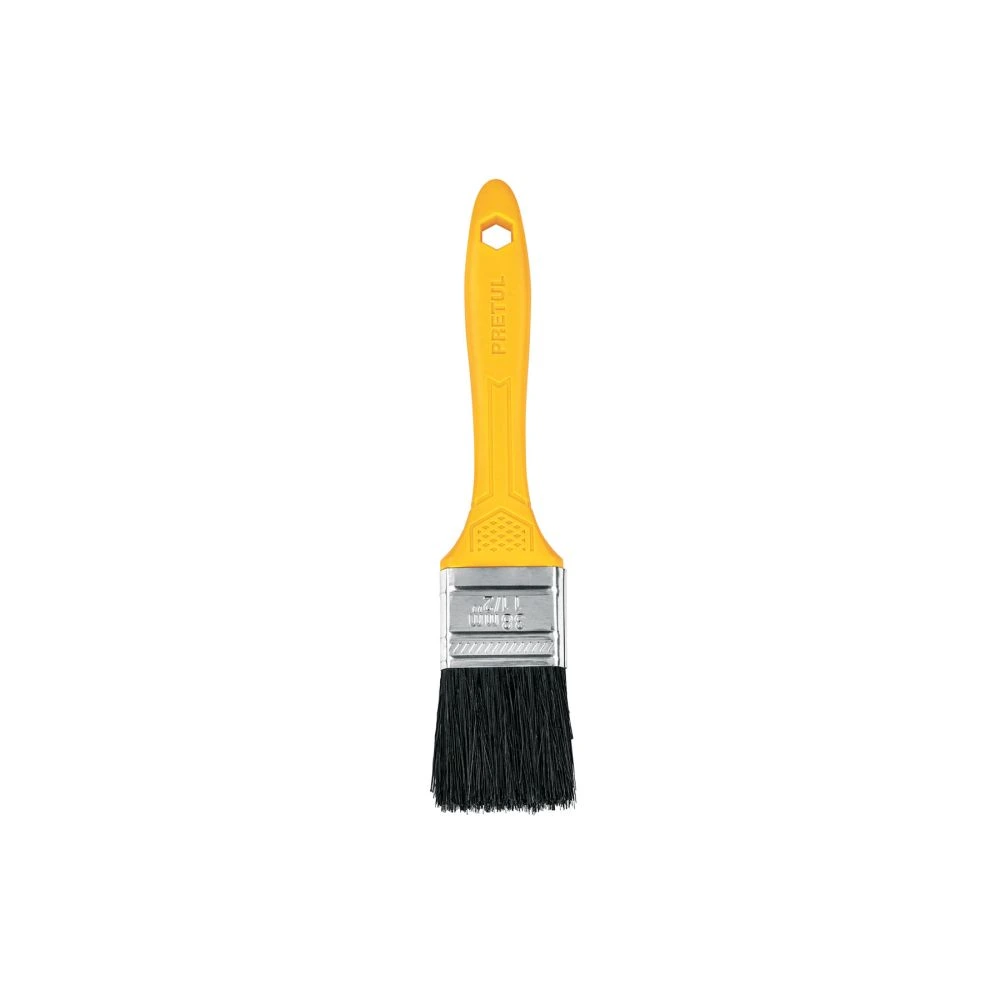 21525 BROCHA USO GENERAL DE 1-1/2' CON MANGO DE PLÁSTICO, PRETUL