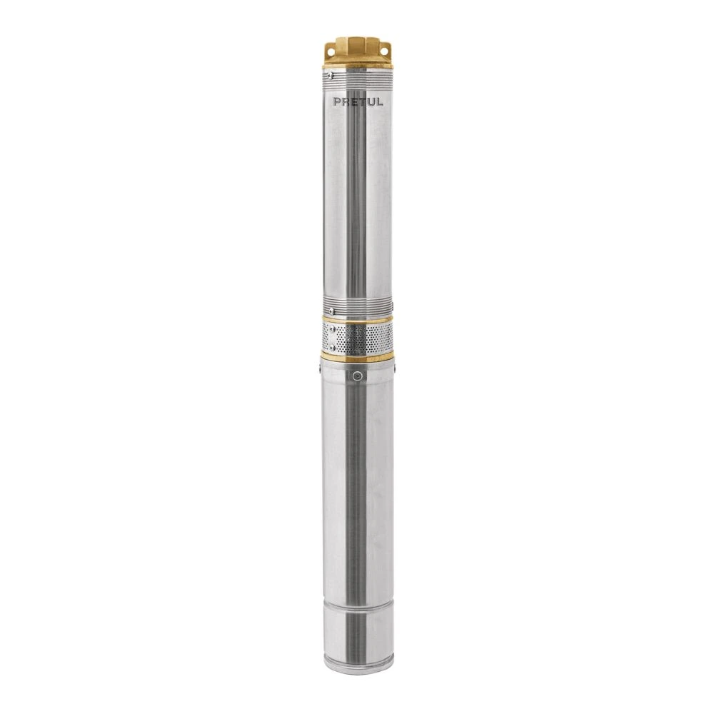 28202 BOMBA SUMERGIBLE TIPO BALA 4', 1-1/2HP, USO AGRÍCOLA, PRETUL