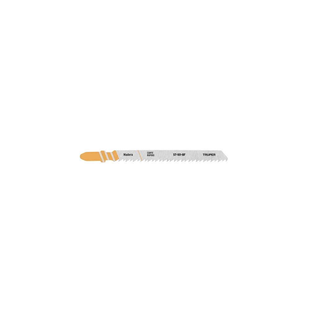[ST-101-BF] 103043 BLÍSTER 5 SEGUETAS T, 10 DPP BIM, CORTE RECTO P/ MADERA DURA