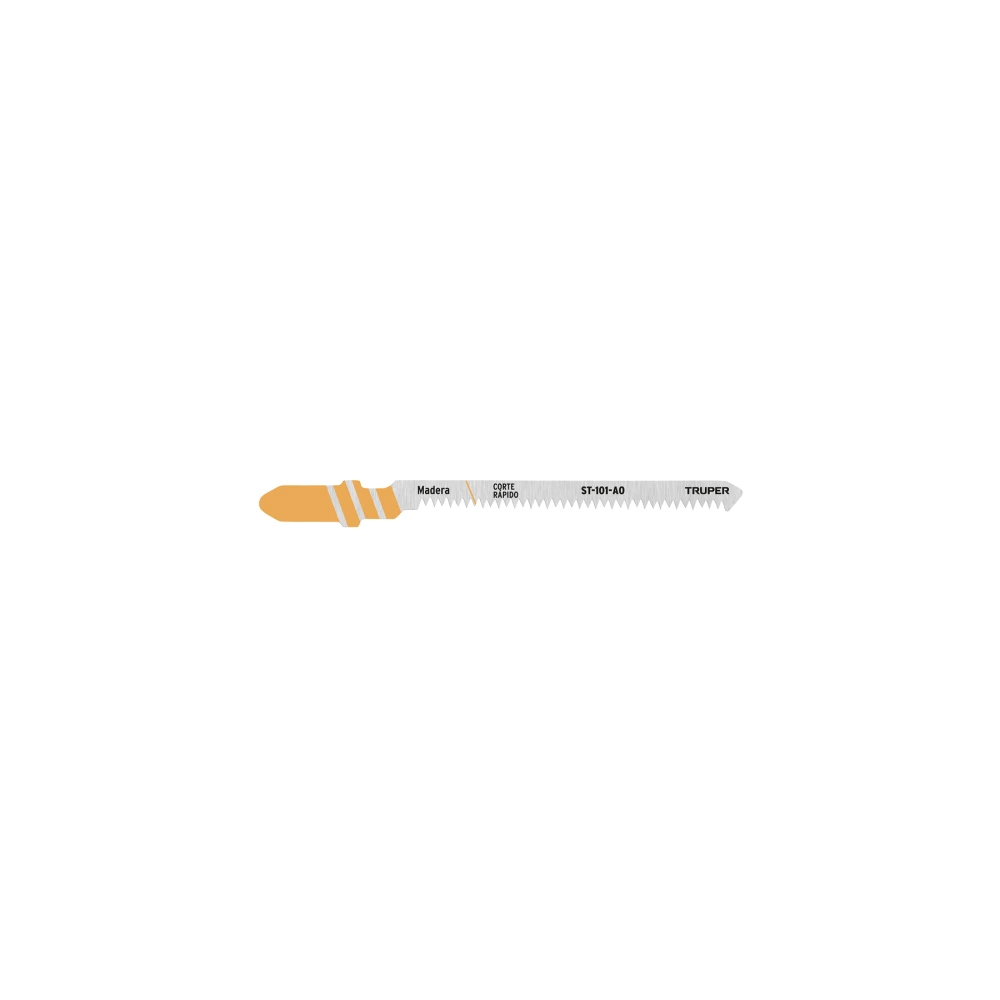 [ST-101-AO] 103045 BLÍSTER 5 SEGUETAS T, 18 DPP HCS, CORTE CURVO LIMPIO/MADERA