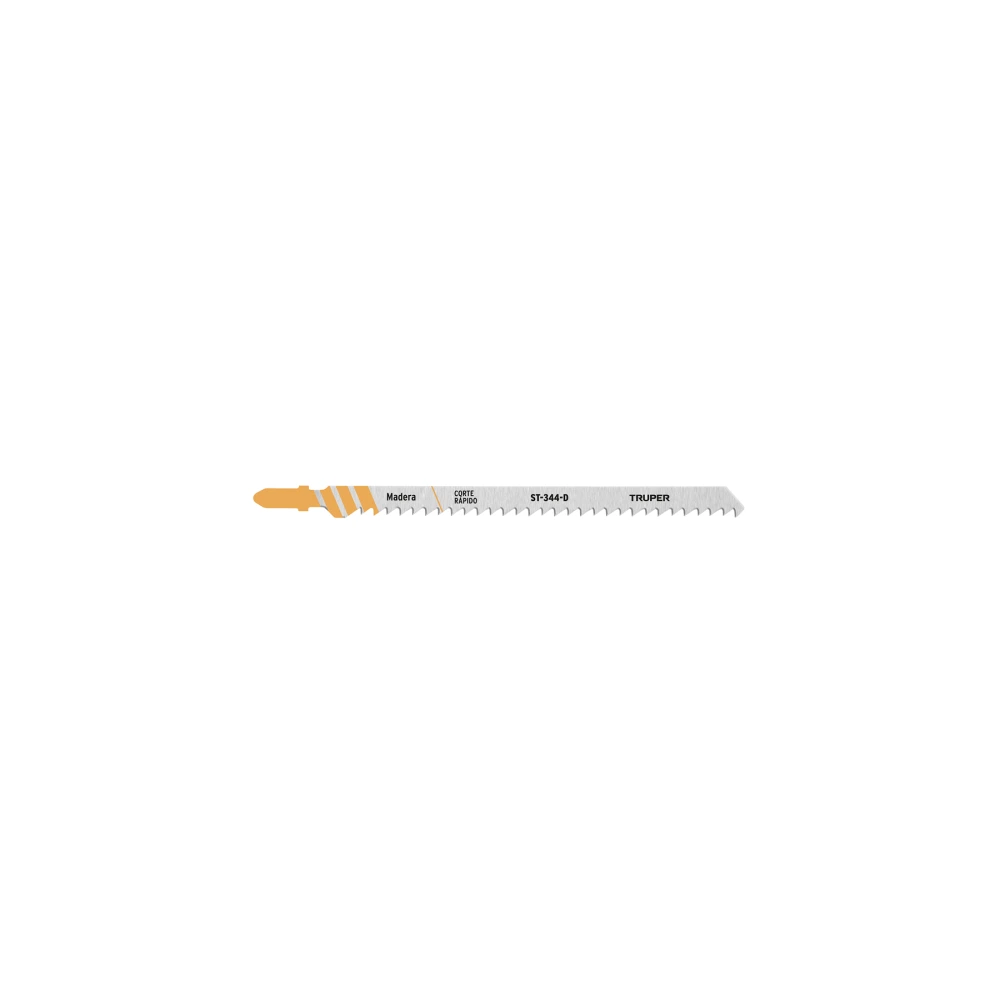 [ST-344-D] 103046 BLÍSTER 5 SEGUETAS T, 6 DPP HCS, CORTE RECTO RÁPIDO/MADERA