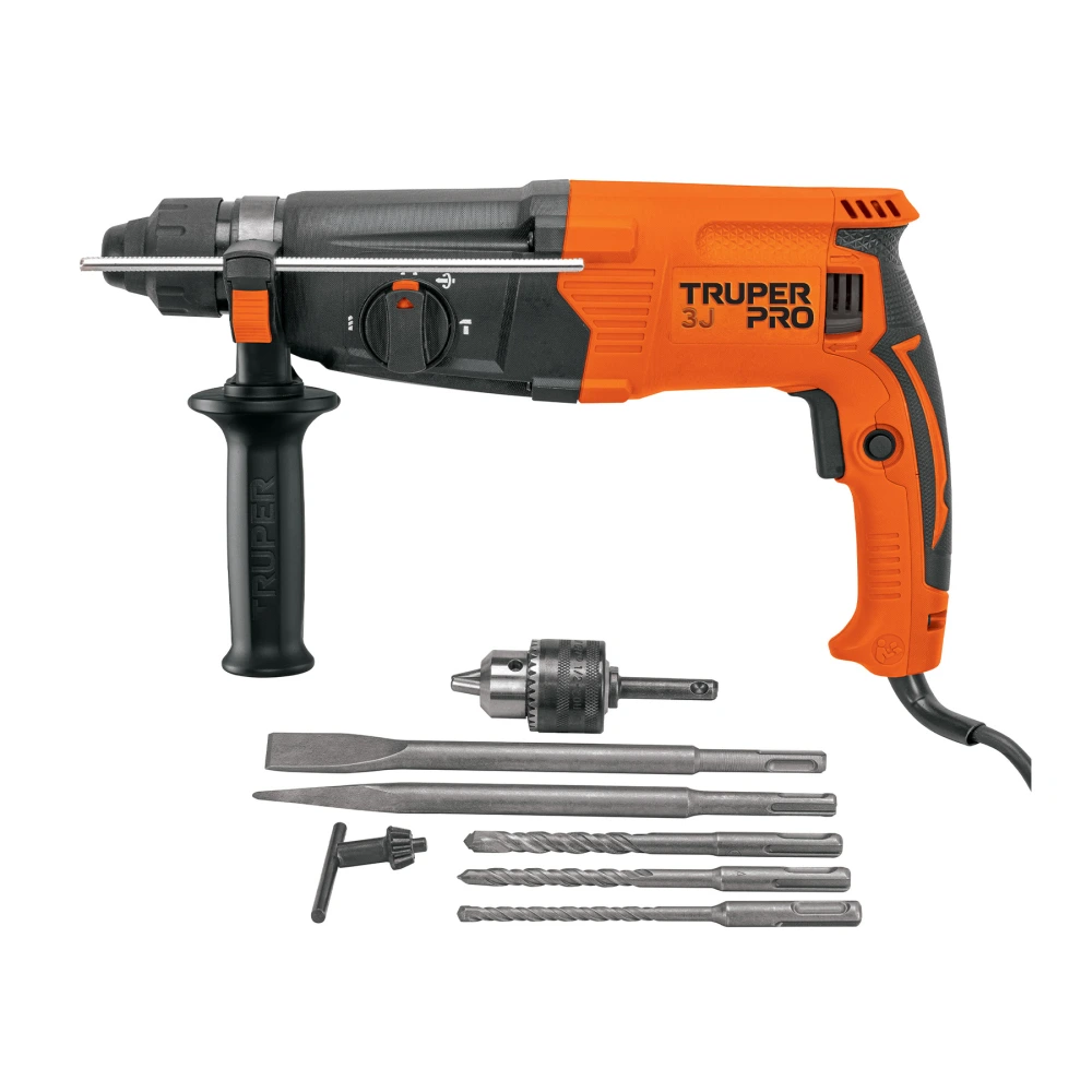 103066 ROTOMARTILLO SDS PLUS/DESTORNILLADOR 3.2 J, 800W, TRUPER PRO