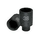 103194 DADO LARGO IMPACTO DE 36 MM, 6 PUNTAS, CUADRO 1/2', TRUPER