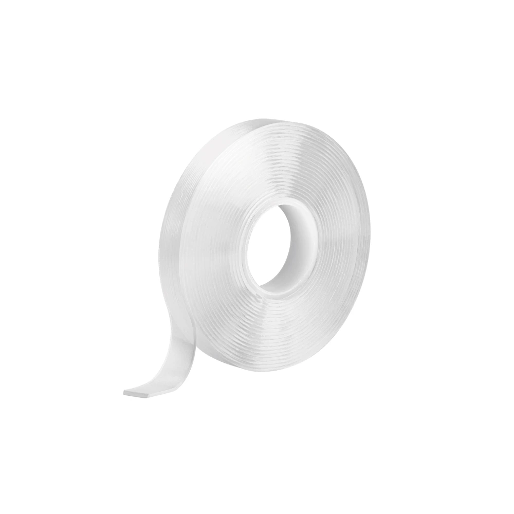 [CDR-310] 103223 CINTA NANO DOBLE CARA REUTILIZABLE, TRANSPARENTE 3 M X 10 MM