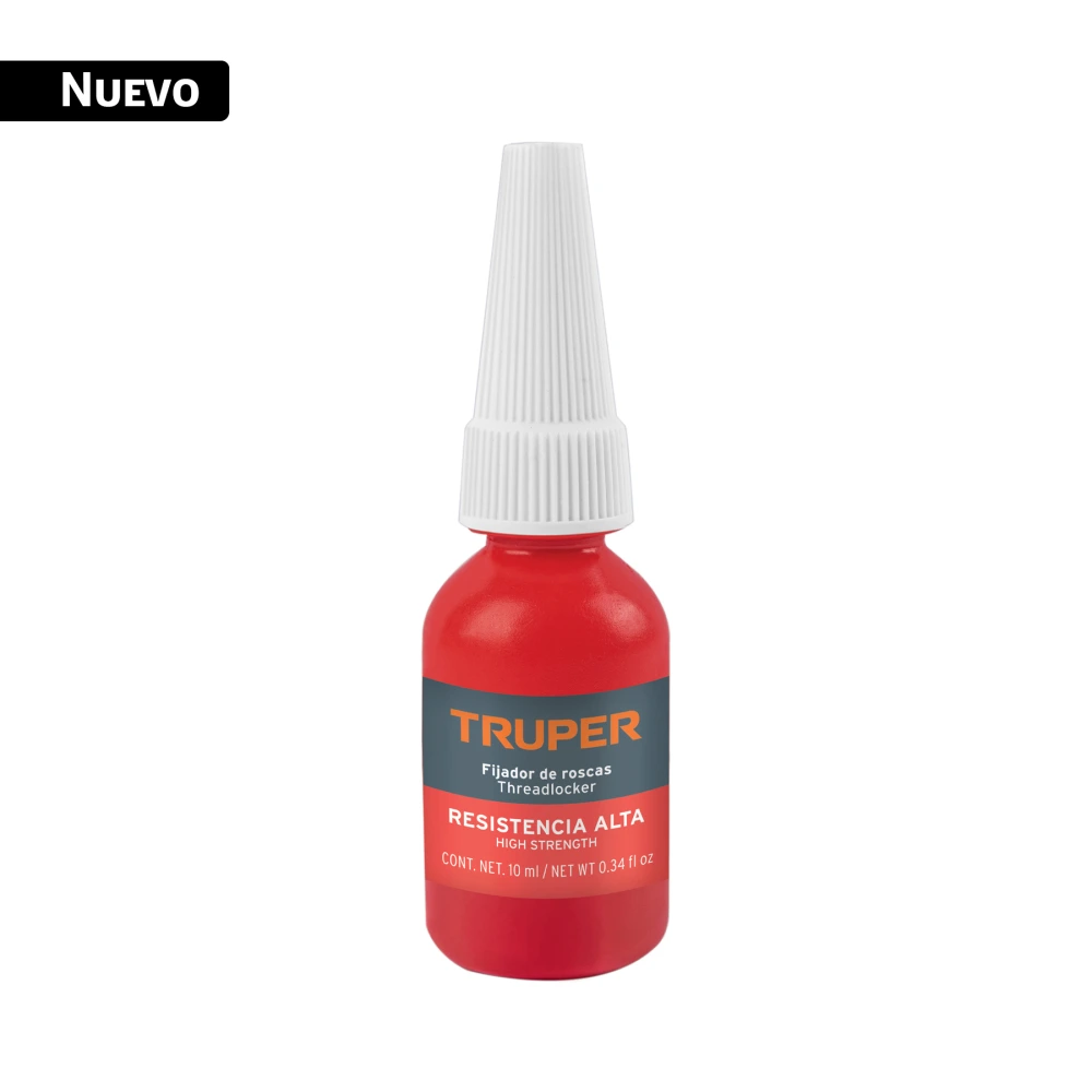103230 FIJADOR DE ROSCAS, PERMANENTE, 10 ML, ROJO, TRUPER