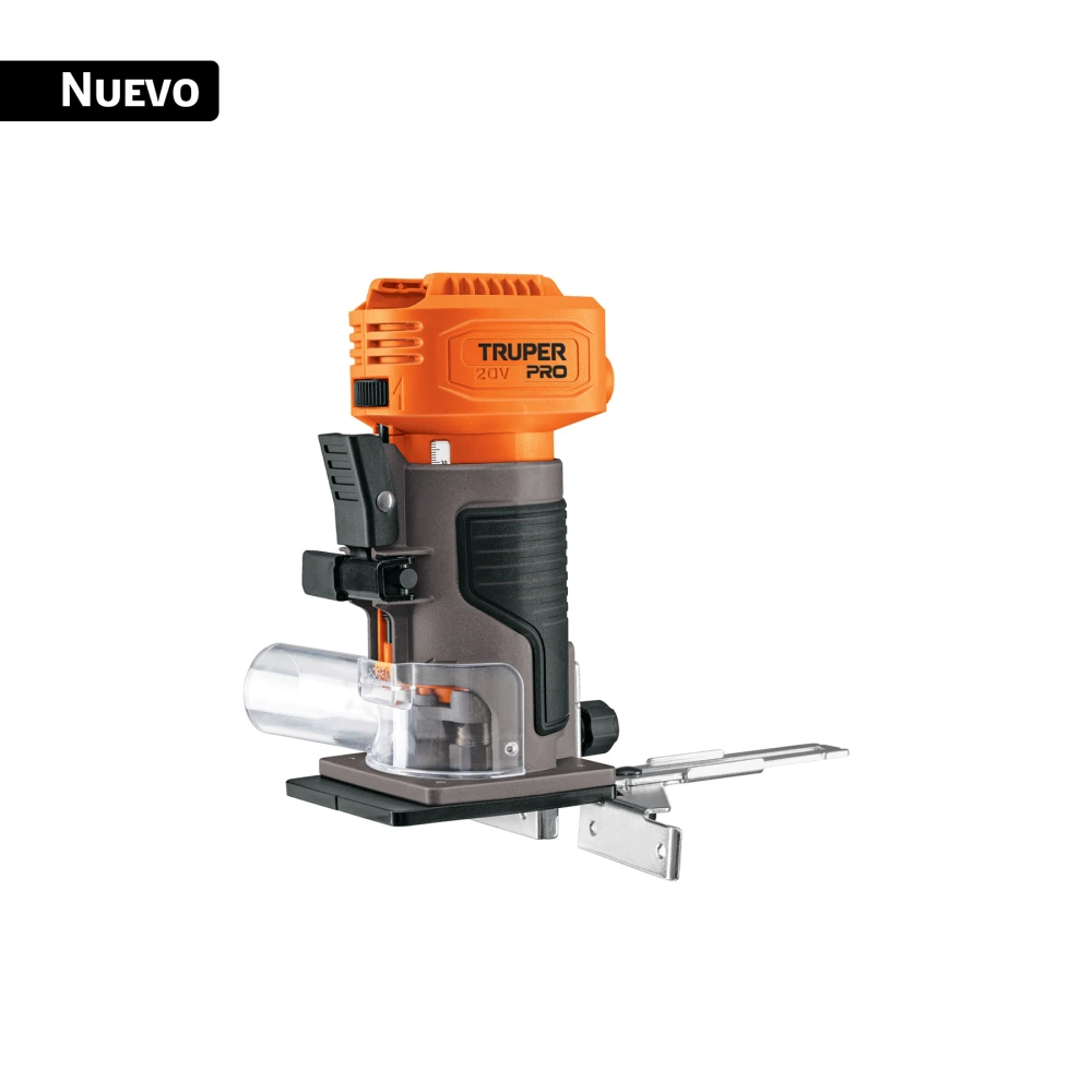 [ROUI-20AS] 103262 ROUTER (REBAJADORA) 1/4', SIN ACCESORIOS, TRUPER PRO