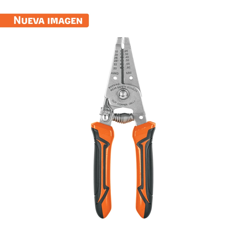 103352 PINZA 6' PELA CABLES, 30 A 20 AWG, TRUPER