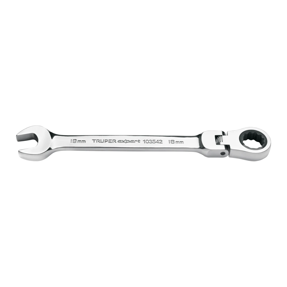 103542 LLAVE COMBINADA CON MATRACA 18 MM FLEXIBLE, EXPERT