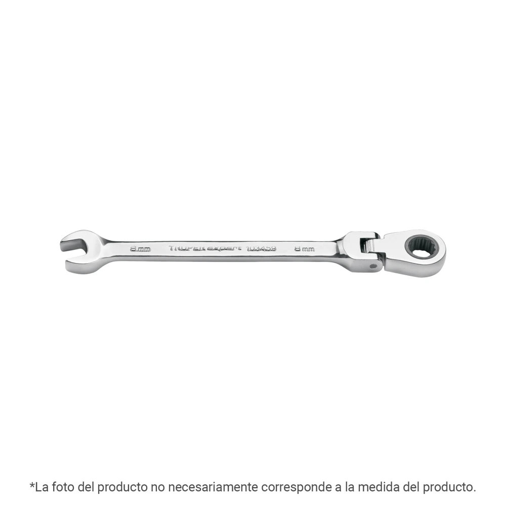 103543 LLAVE COMBINADA CON MATRACA 19 MM FLEXIBLE, EXPERT