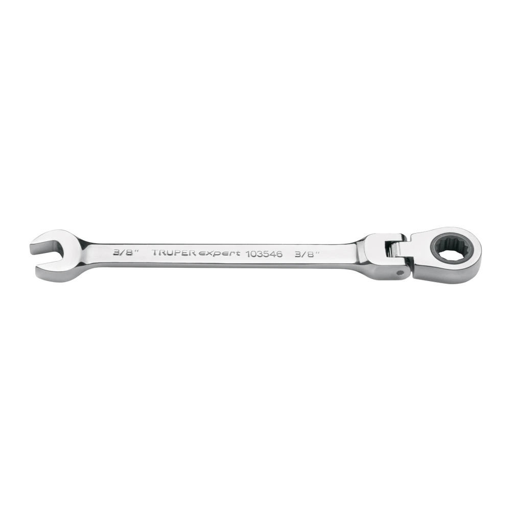 103546 LLAVE COMBINADA CON MATRACA 3/8' FLEXIBLE, EXPERT
