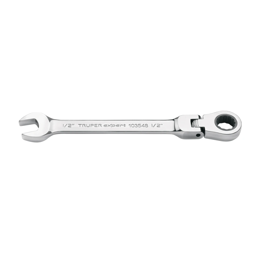103548 LLAVE COMBINADA CON MATRACA 1/2' FLEXIBLE, EXPERT