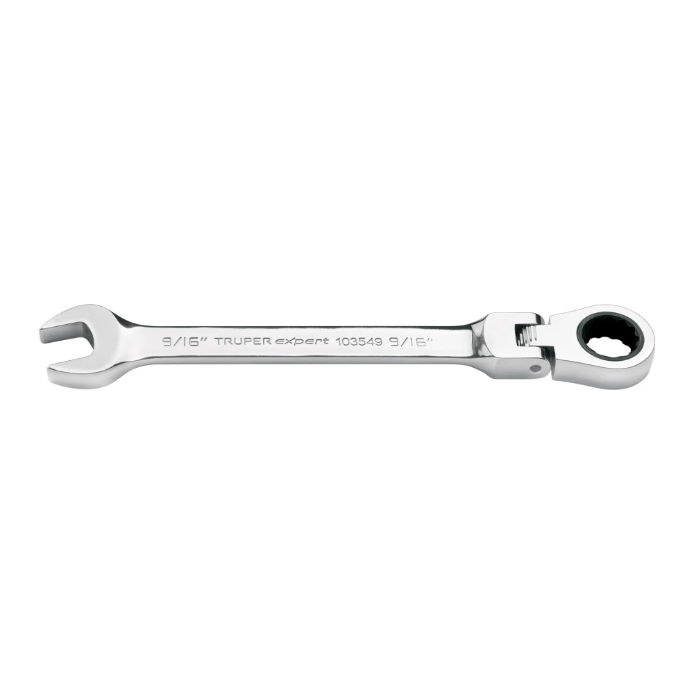 103549 LLAVE COMBINADA CON MATRACA 9/16' FLEXIBLE, EXPERT