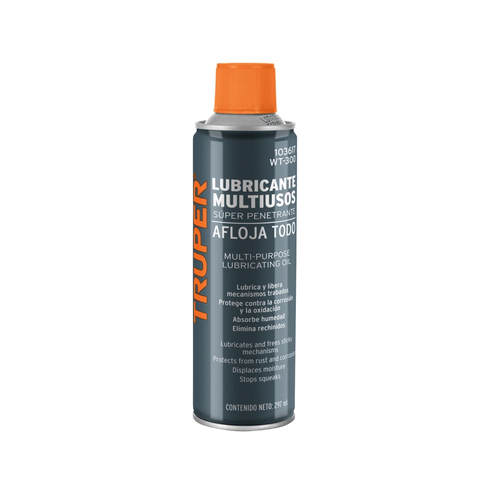 [WT-300] 103617 ACEITE MULTIUSOS EN AEROSOL, 297ML (10OZ), TRUPER