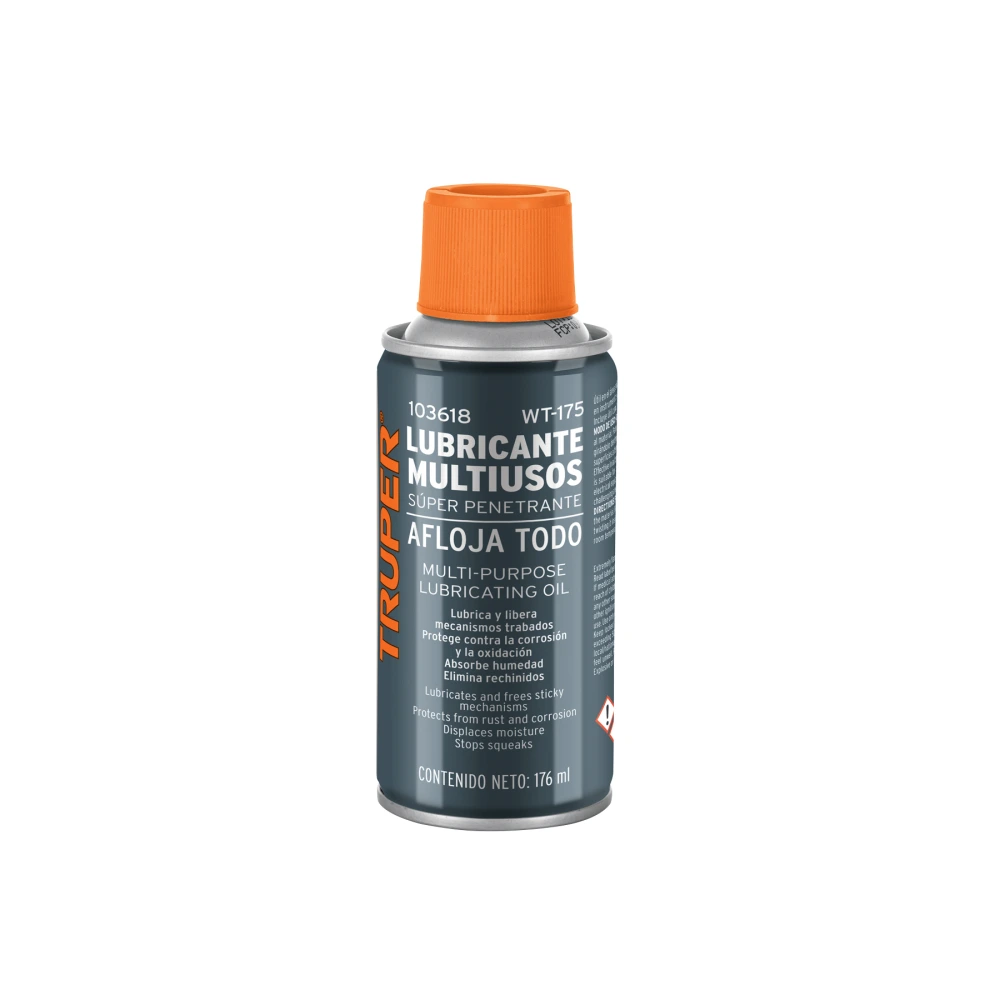 [WT-175] 103618 LUBRICANTE MULTIUSOS EN AEROSOL, 176ML (6OZ), TRUPER