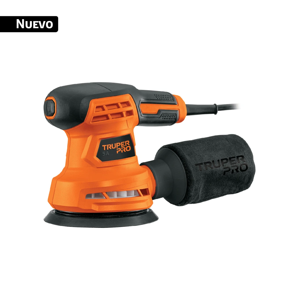 103656 LIJADORA ROTO ORBITAL 5', 260W, TRUPER PRO