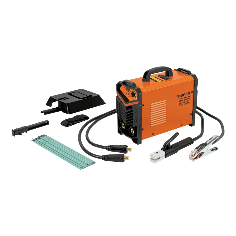103708 SOLDADORA INVERSORA 200A, BI-VOLTAJE 127/220V, TRUPER