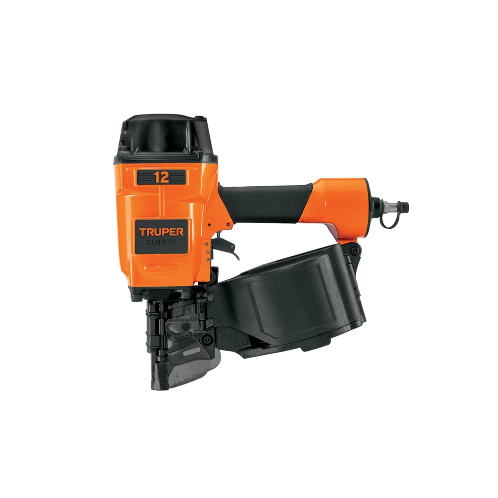 [CLNE-70] 103722 CLAVADORA NEUMÁTICA DE BOBINA PARA CLAVO ROLADO,70MM, TRUPER