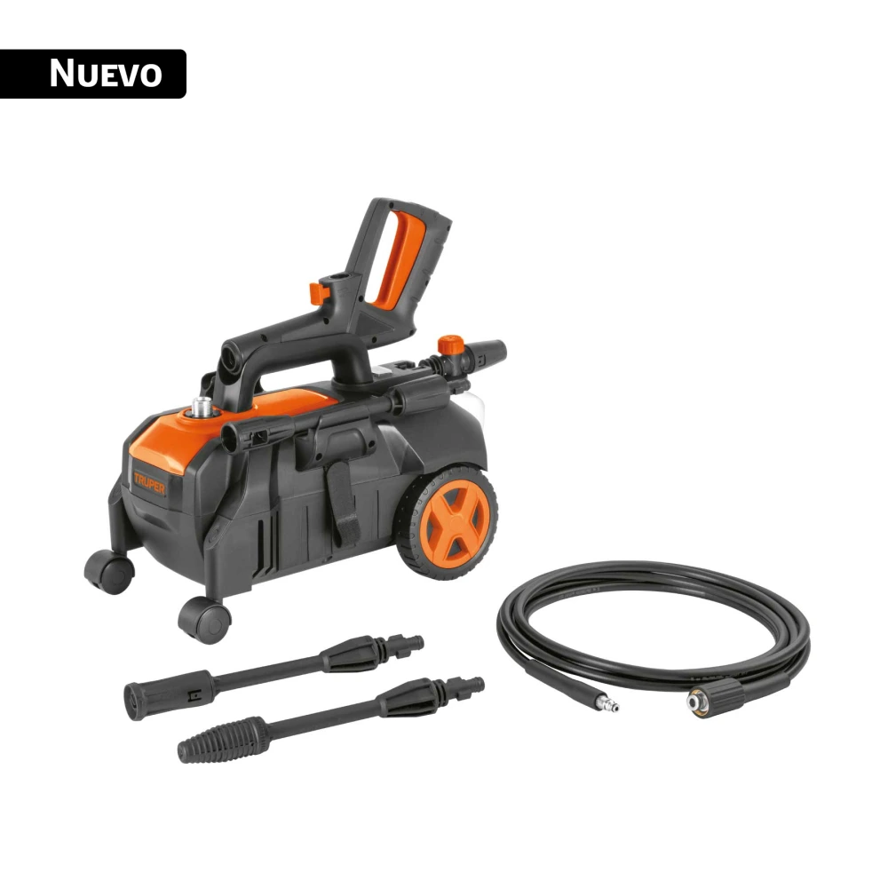 [HILA-1500H] 103770 HIDROLAVADORA ELÉCTRICA HORIZONTAL 1500 PSI, TRUPER