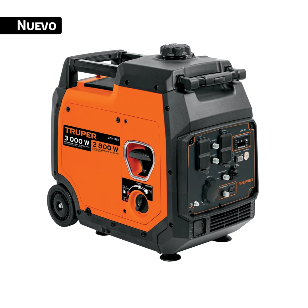 [GEN-351] 103775 GENERADOR INVERSOR SILENCIOSO 3 KW, ENCENDIDO ELECTRÓNICO