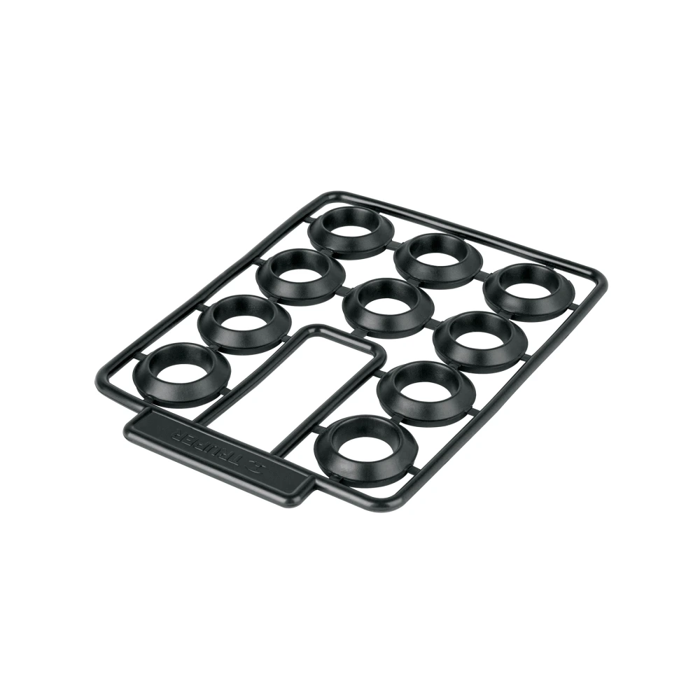 10381 BOLSA CON 10 EMPAQUES DE PVC ANTIFUGA PARA MANGUERA, TRUPER