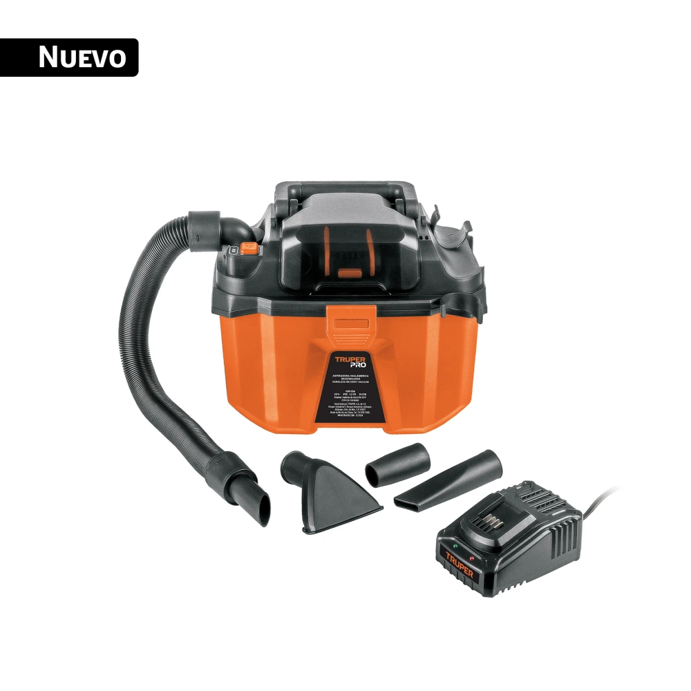 [ASPI-20A] 103955 ASPIRADORA, 20V, 1 BATERÍA 2AH, TRUPER PRO
