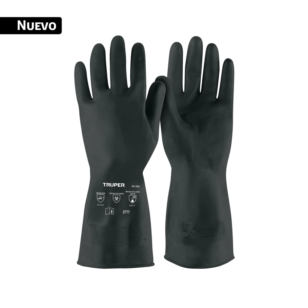 [GU-351] 103970 GUANTES DE LÁTEX PARA PINTOR, CH, TRUPER