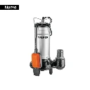 104077 BOMBA SUMERGIBLE, 1 HP ACERO INOX/HIERRO, PARA AGUA SUCIA