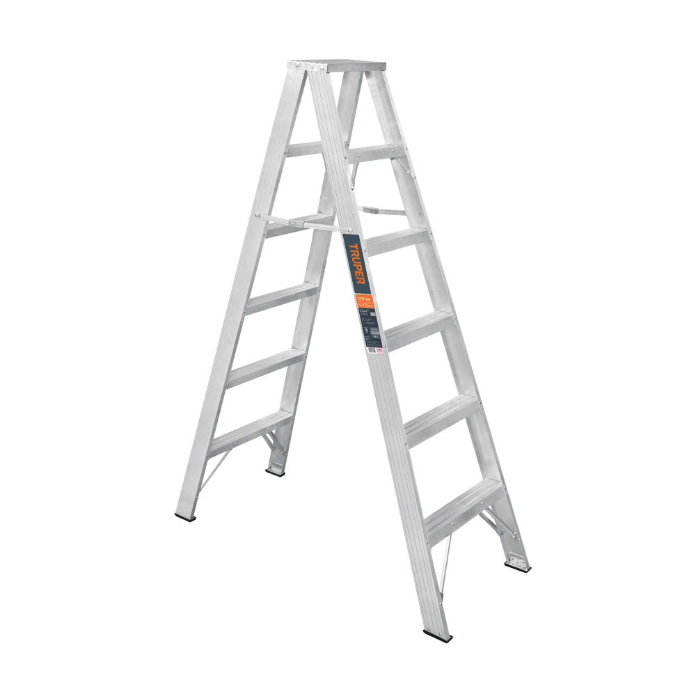 [ESTD-25] 10496 ESCALERA DE TIJERA DOBLE, TIPO LL, 5 ESCALONES, TRUPER