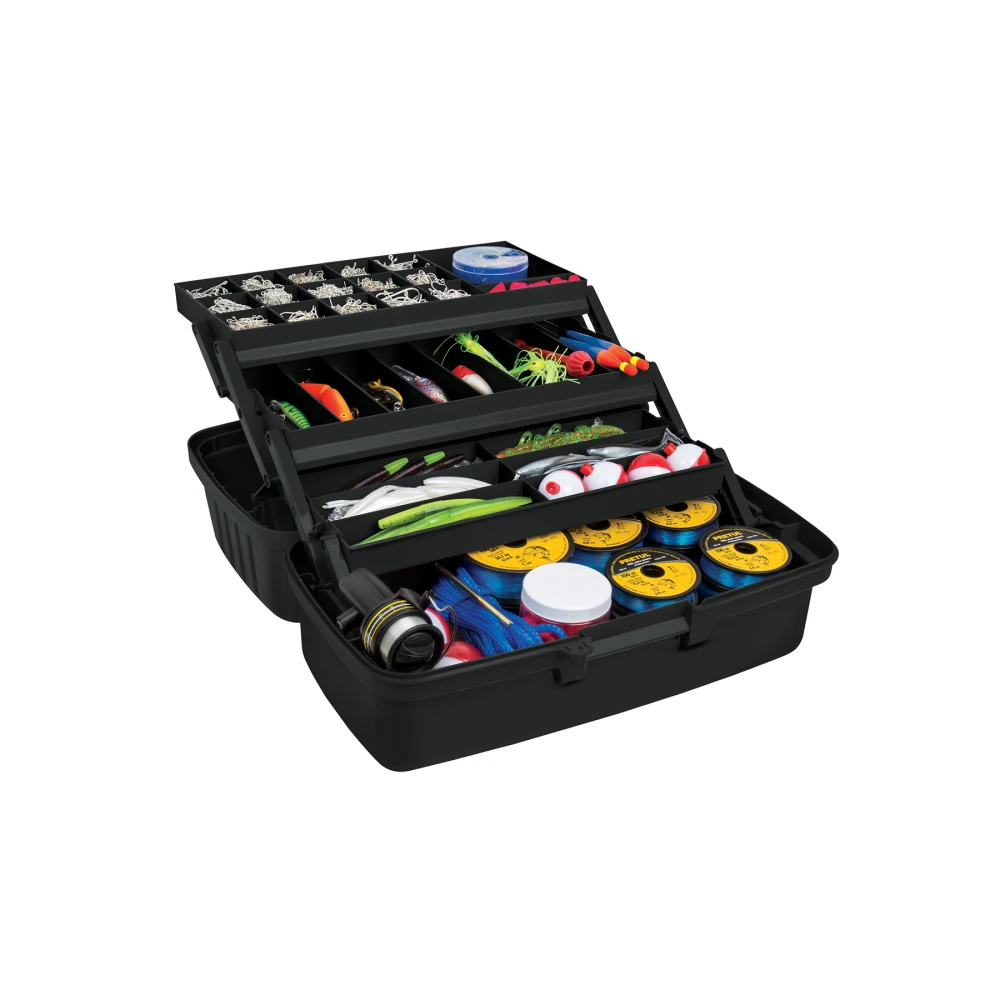 [CPE-16N] 10539 CAJA PARA PESCA DE 16' CON 3 BANDEJAS DESLIZABLES, TRUPER