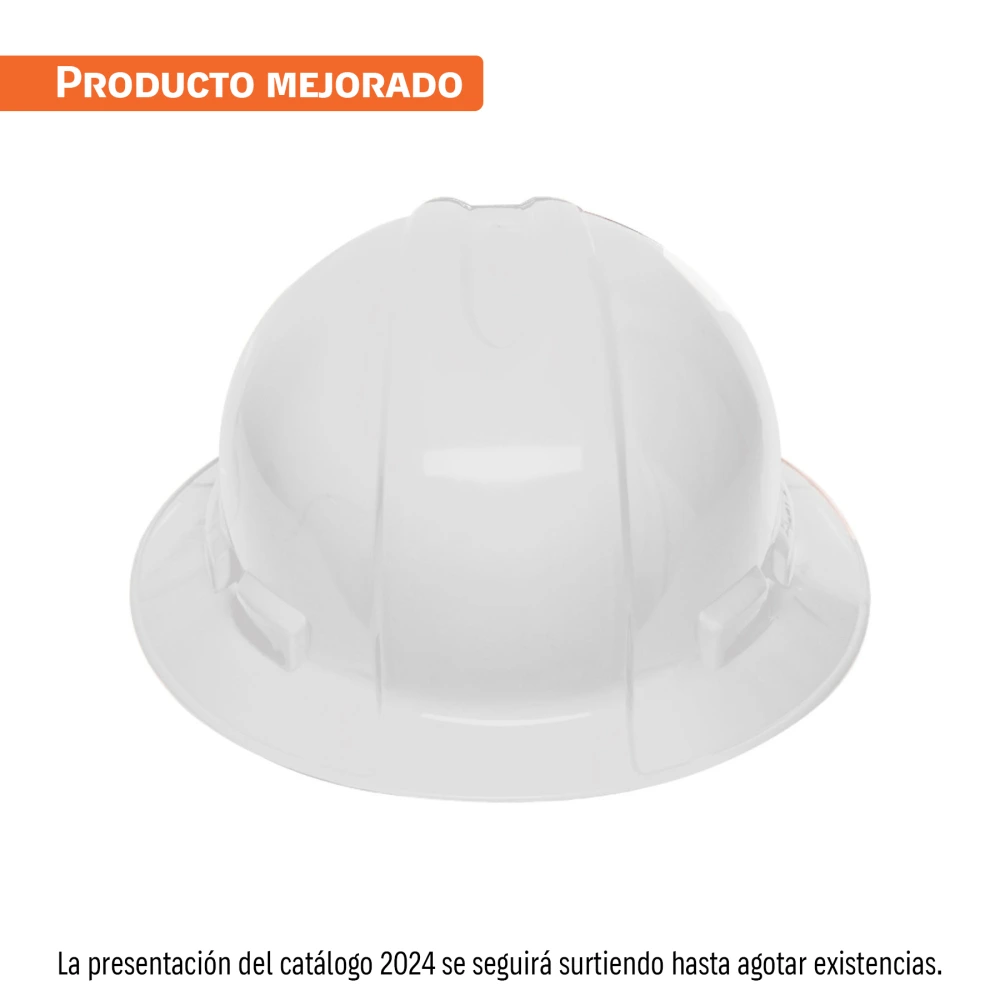 [CAS-BX] 10567 CASCO DE SEGURIDAD ALA ANCHA, BLANCO, TRUPER